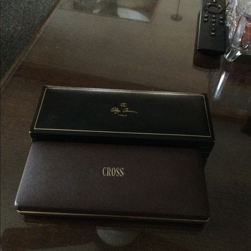 Cross ballpen and pencil. Oleg Cassini ballpen